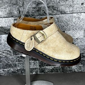 Dr. Martens Isham Desert Oasis Suede Mules - NEW - M6/W7